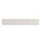 white, white matt foil