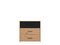 artisan oak, black