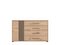 artisan oak, black