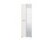 grey oak, white high gloss foil