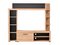 artisan oak, black
