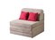 beige, red