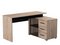 grey oak, black